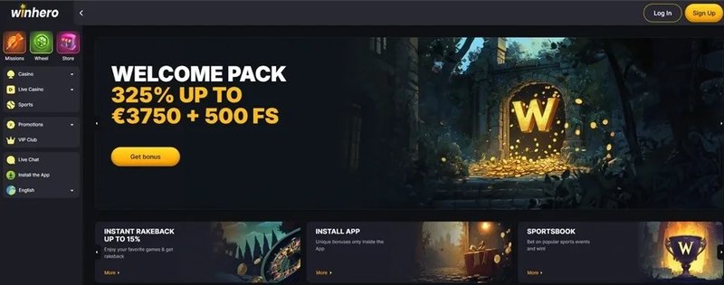 Image: Winhero Deutschland - Exklusive Promotionen und Boni für deutsche Spieler